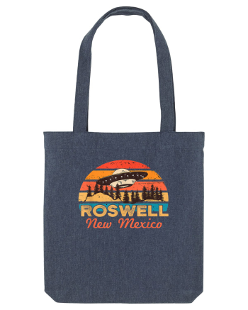 Roswell New Mexico Home of the Alien Crash Site Midnight Blue