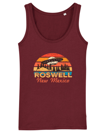 Roswell New Mexico Home of the Alien Crash Site Burgundy