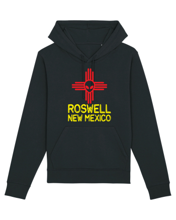 Roswell New Mexico Souvenir Zia Symbol Black