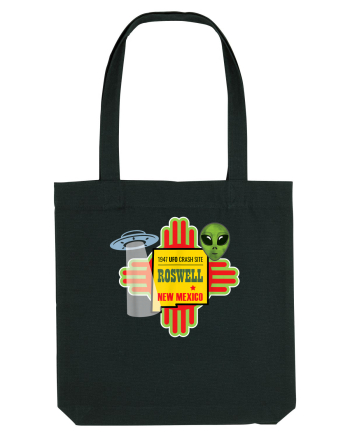New Mexico UFO Alien Crash Site 1947 Zia Symbol Black