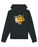 New Mexico UFO Alien Crash Site 1947 Zia Symbol Hanorac Unisex Drummer