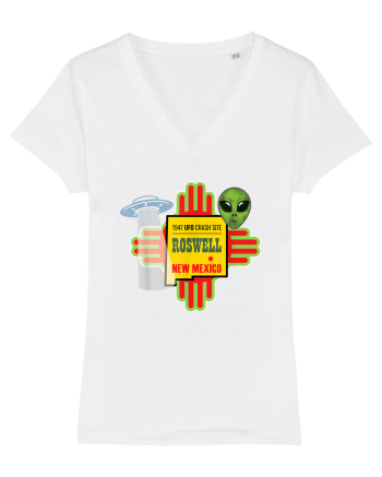 New Mexico UFO Alien Crash Site 1947 Zia Symbol White