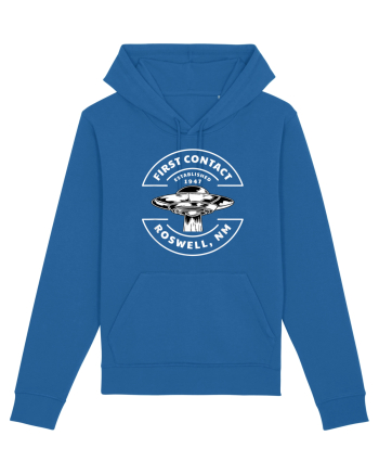 Roswell UFO Alien Conspiracy Theory Royal Blue
