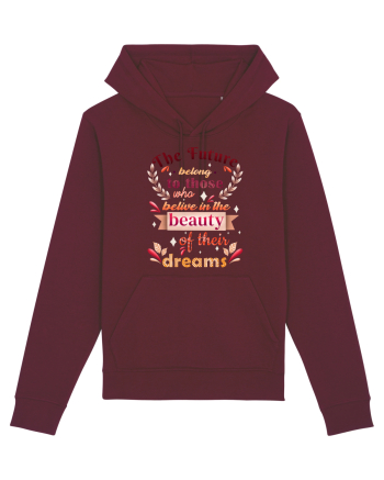 Quote about life Burgundy