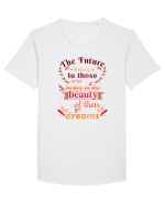 Quote about life Tricou mânecă scurtă guler larg Bărbat Skater