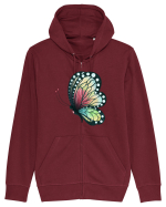 Butterfly Hanorac cu fermoar Unisex Connector