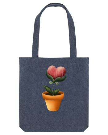 Flower of Heart Midnight Blue