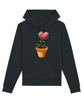 Flower of Heart Black