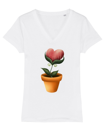 Flower of Heart White