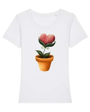 Flower of Heart White