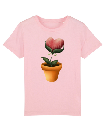 Flower of Heart Cotton Pink