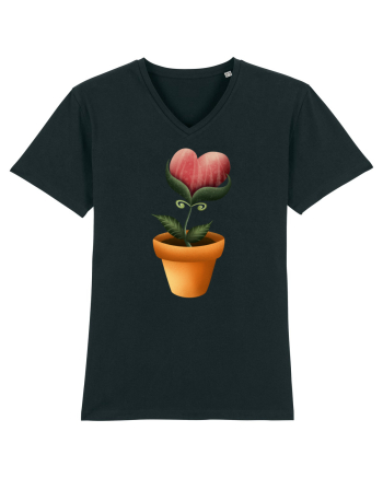 Flower of Heart Black