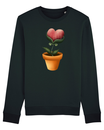 Flower of Heart Black