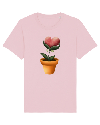 Flower of Heart Cotton Pink
