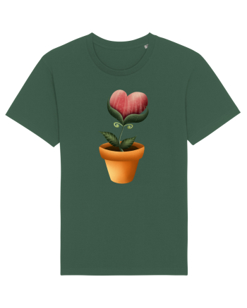 Flower of Heart Bottle Green