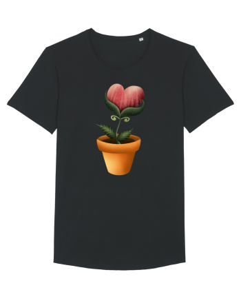 Flower of Heart Black