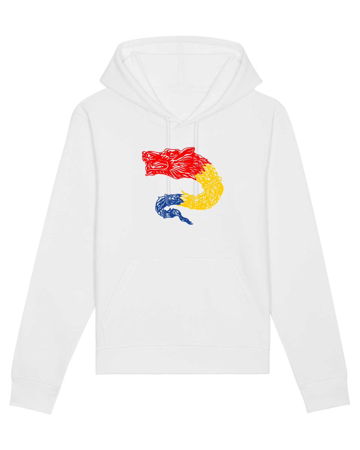 Hanorac Unisex Drummer White