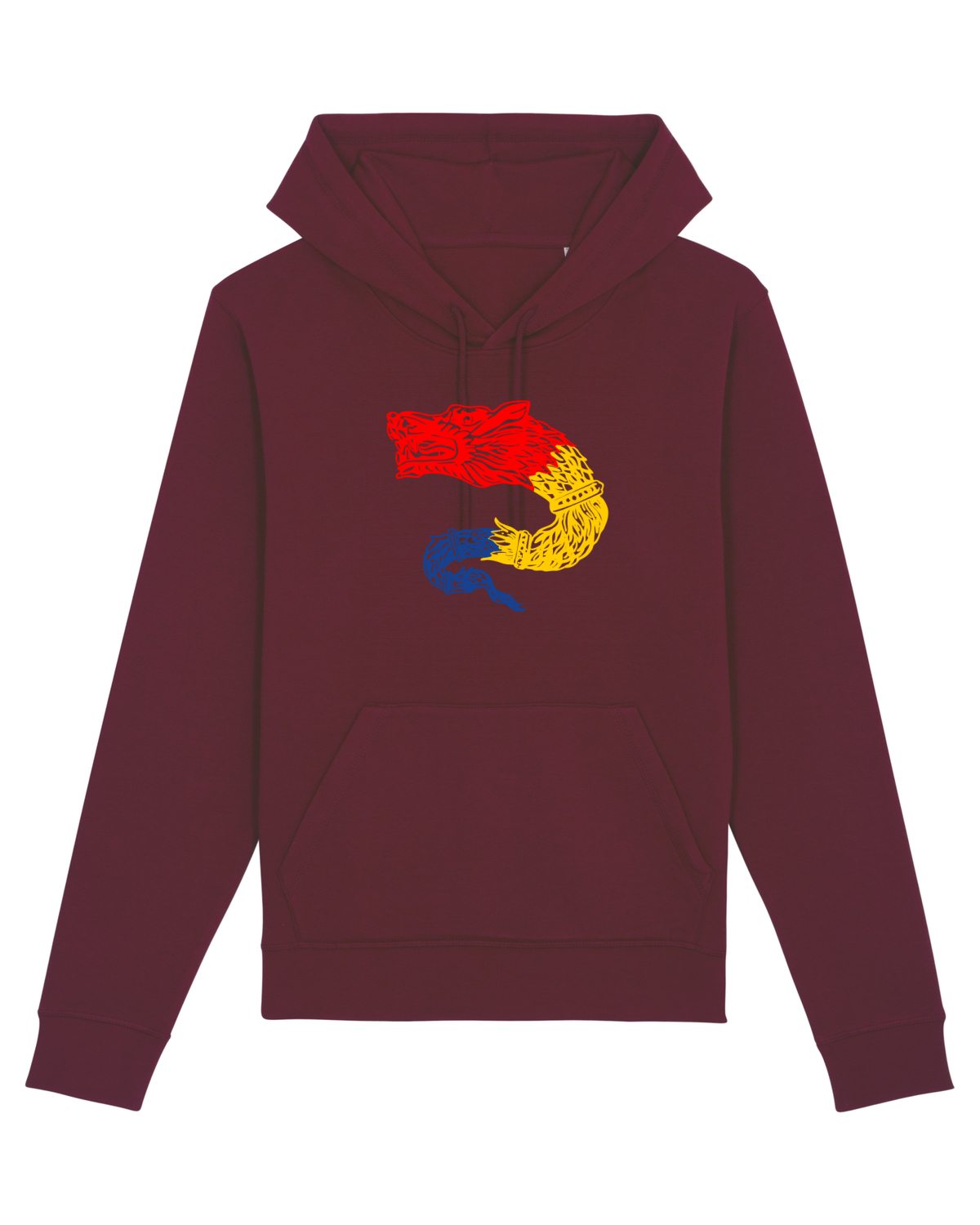 Hanorac Unisex Drummer Burgundy