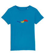 Simboluri dacice - Lupul 22. Tricou mânecă scurtă  Copii Mini Creator