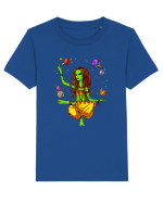 Space Alien Hippie Yoga Zen Meditation Psychedelic Tricou mânecă scurtă  Copii Mini Creator