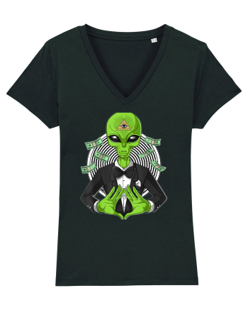 Space Alien Illuminati Occult UFO Conspiracy Black