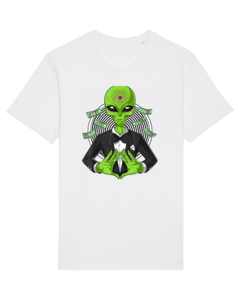 Space Alien Illuminati Occult UFO Conspiracy White