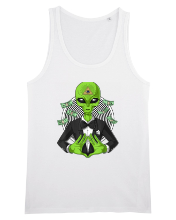 Space Alien Illuminati Occult UFO Conspiracy White