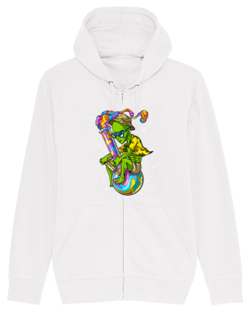 Space Alien Weed Bong Stoner Psychedelic White