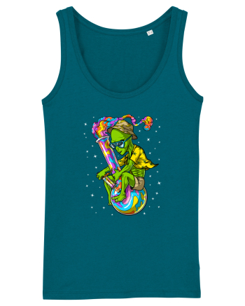 Space Alien Weed Bong Stoner Psychedelic Ocean Depth