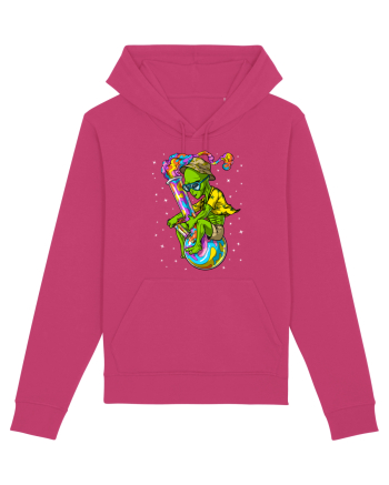 Space Alien Weed Bong Stoner Psychedelic Raspberry