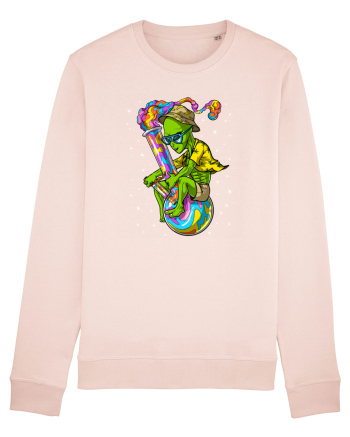 Space Alien Weed Bong Stoner Psychedelic Candy Pink
