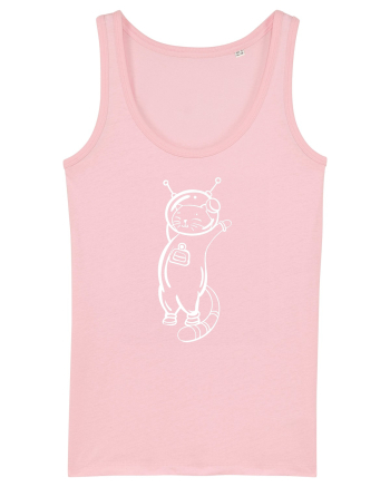Space Cat Kitty Lovers Cotton Pink
