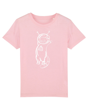Space Cat Kitty Lovers Cotton Pink