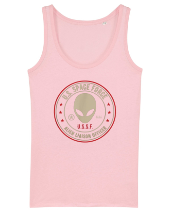 Space Force Alien Liaison Officer Cotton Pink