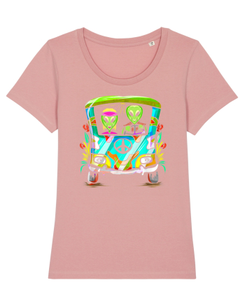 Space Shroom Hippie Alien Canyon Pink