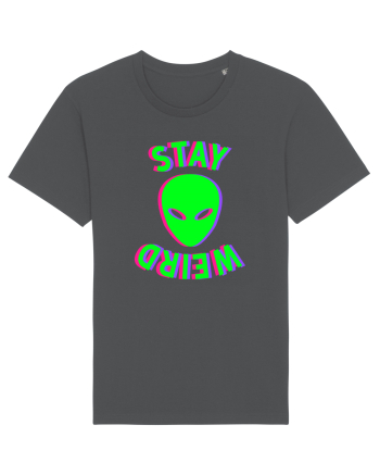 Stay Weird Glitch Anthracite