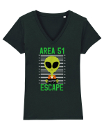 Area 51 Escapee Tricou mânecă scurtă guler V Damă Evoker