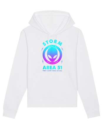 Storm Area 51 Funny Alien They Cant Take Us All White