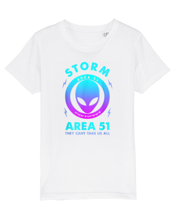 Storm Area 51 Funny Alien They Cant Take Us All White