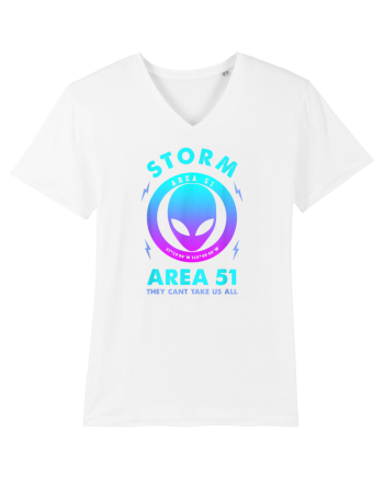 Storm Area 51 Funny Alien They Cant Take Us All White