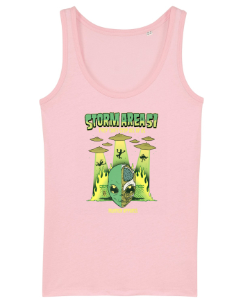 Storm Area 51 Paranormal Alien UFO Cotton Pink