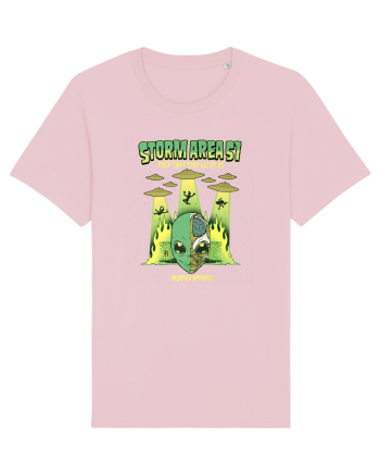 Storm Area 51 Paranormal Alien UFO Cotton Pink