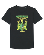 Storm Area 51 Paranormal Alien UFO Tricou mânecă scurtă guler larg Bărbat Skater