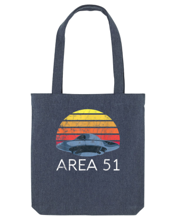 Storm Area 51 Retro UFO Alien Midnight Blue
