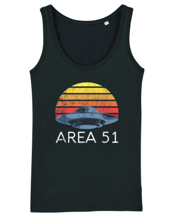 Storm Area 51 Retro UFO Alien Black