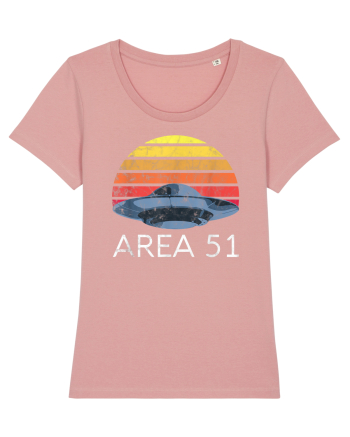 Storm Area 51 Retro UFO Alien Canyon Pink