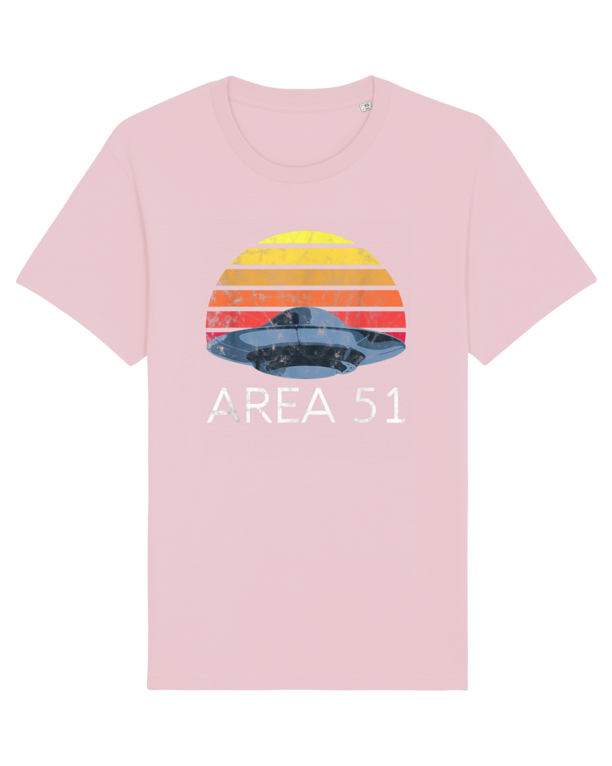 Tricou mânecă scurtă Unisex Rocker Cotton Pink