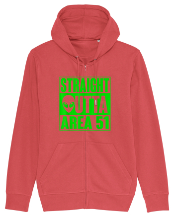 Straight Outta Area 51 UFO Alien Carmine Red