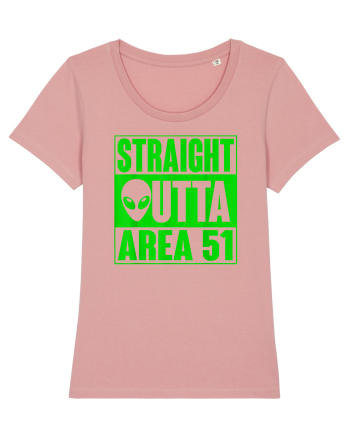 Straight Outta Area 51 UFO Alien Canyon Pink