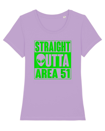 Straight Outta Area 51 UFO Alien Lavender Dawn